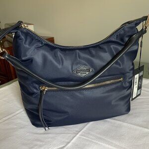 MZ Wallace Navy Sienna Gold Hardware NWT